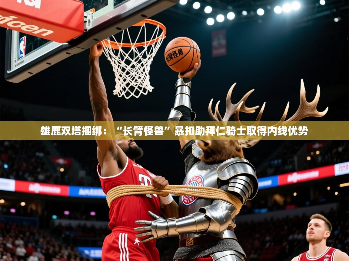 2025开云体育app下载雄鹿双塔捆绑：“长臂怪兽”暴扣助拜仁骑士取得内线优势