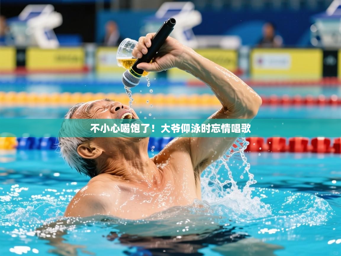2025开云体育在线玩不小心喝饱了！大爷仰泳时忘情唱歌  第4张